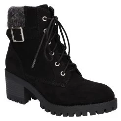 Budget 💯 Bella-Vita 👩 Womens Bella Vita Ethel Suede Combat Ankle 🥾 Boots 🤩