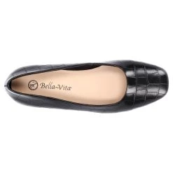 Best Sale 🎁 Bella-Vita 👩 Womens Bella Vita Kimiko Croco Square Toe Flats ✨ -Boots Shop unnamed file 1347