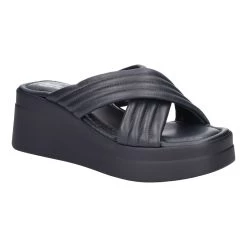 Brand new 👏 Bella-Vita 👩 Womens Bella Vita Italy Maz-Italy Wedge Slide 🩴 Sandals 🎁