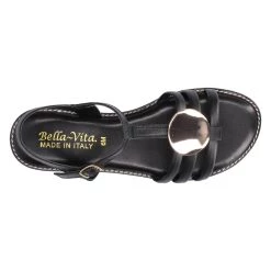 Brand new 👍 Bella-Vita 👩 Womens Bella Vita Italy Vue-Italy Flat Strappy 🩴 Sandals 🔔 -Boots Shop unnamed file 1662