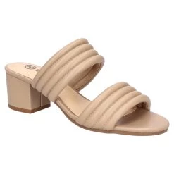 Coupon ⭐ Bella-Vita 👩 Womens Bella Vita Georgette Block Heel Slide 🩴 Sandals ✔️