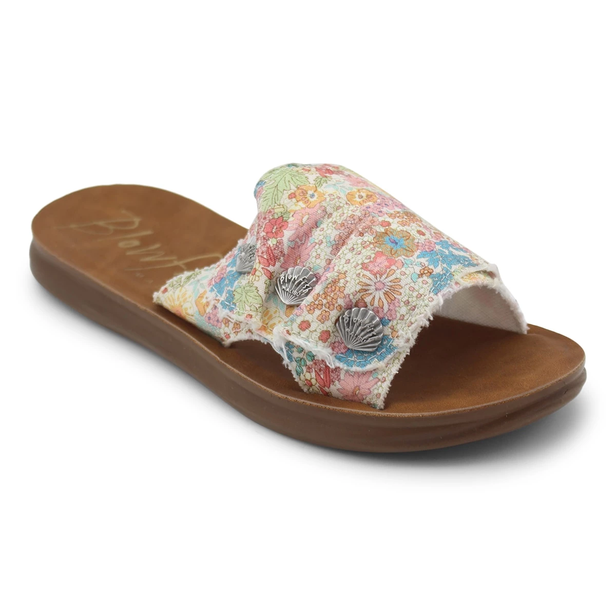Flash Sale 👍 Womens Blowfish Sanoma Slide 🩴 Sandals - Tropical Come Together 👏 3 Flash Sale 👍 Womens Blowfish Sanoma Slide 🩴 Sandals - Tropical Come Together 👏