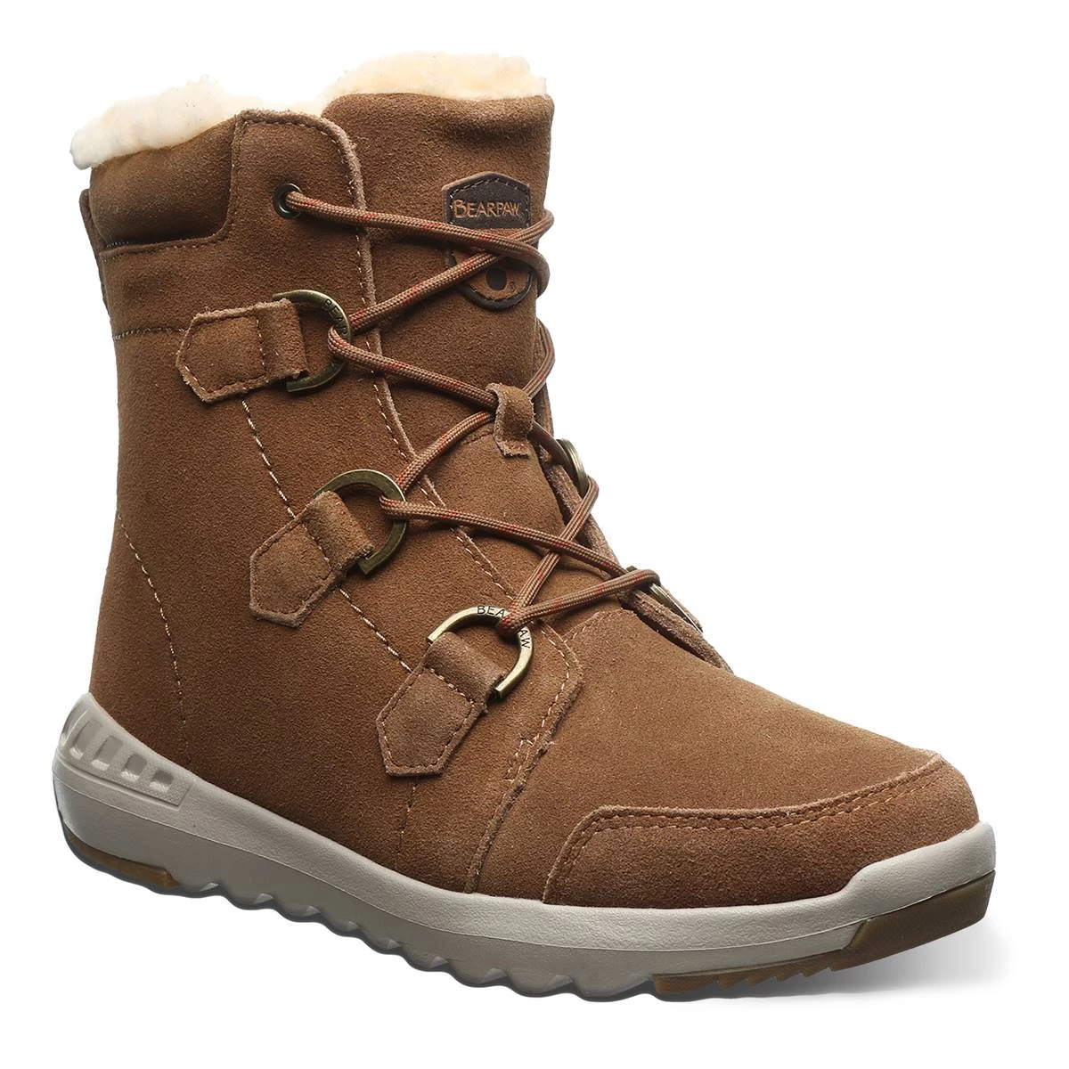Outlet 👏 Womens BEARPAW® Tahoe Tyra Lace-Up 🥾 Boots 🎁 3 Outlet 👏 Womens BEARPAW® Tahoe Tyra Lace-Up 🥾 Boots 🎁