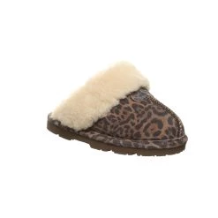 Deals 🔥 Youth 👧 Girls BEARPAW® Loki Leopard Slippers 🎉