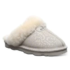 Coupon ❤️ Womens BEARPAW® Cozy Loki Exotic Leopard Glitter Slippers 🎉