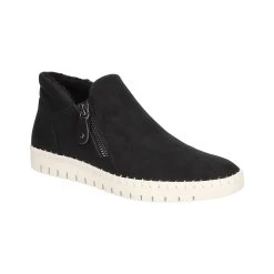 Discount ❤️ Bella-Vita 👩 Womens Bella Vita Camberly Double Zipper Black Matte Ankle 🥾 Boots 🎉